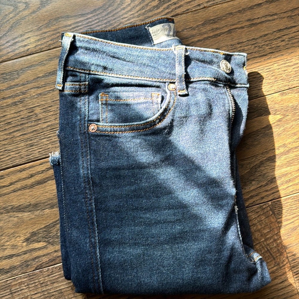 FREE PEOPLE 🌸 high waisted skinny jeans - Picture 4 of 5